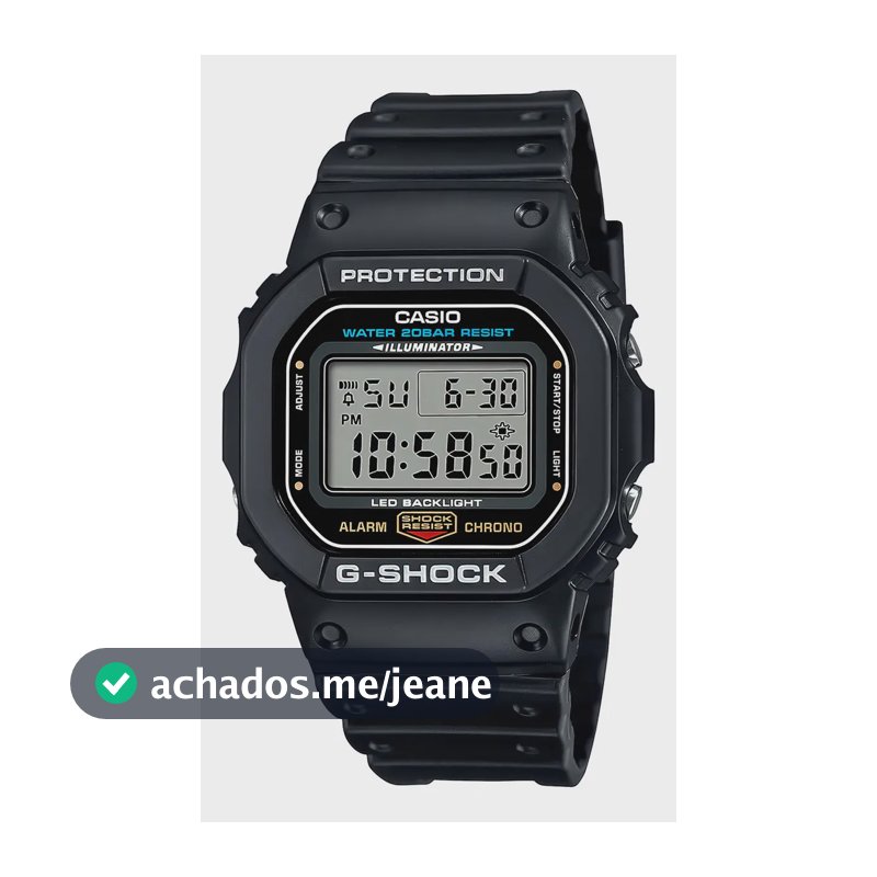 Relógio Casio G-shock Dw-5600ue-1dr