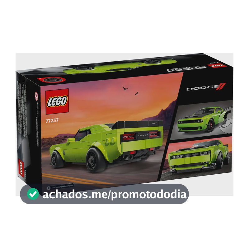 Lego Carro Dodge Challenger Srt Hellcat 77237