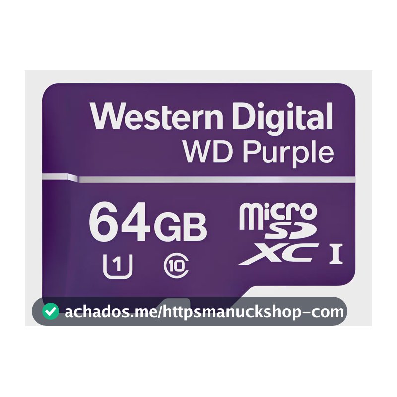 Cartão Micro Sd 64gb 32tbw