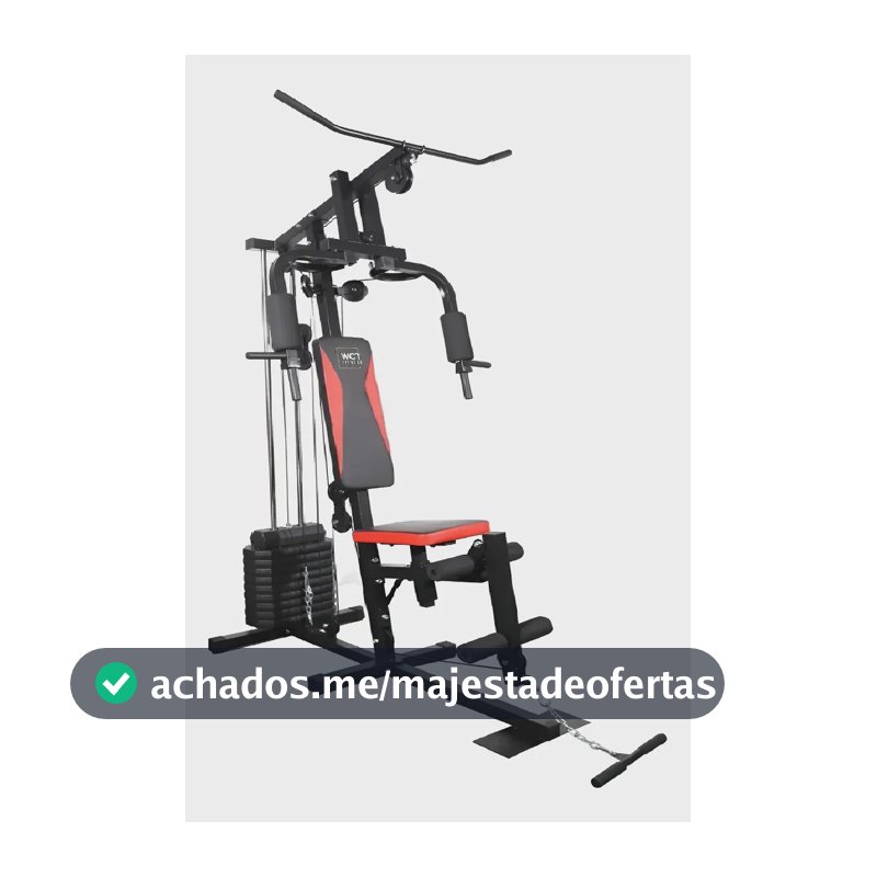 Estação De Musculação De 45kg Wct Fitness Preto 10010006