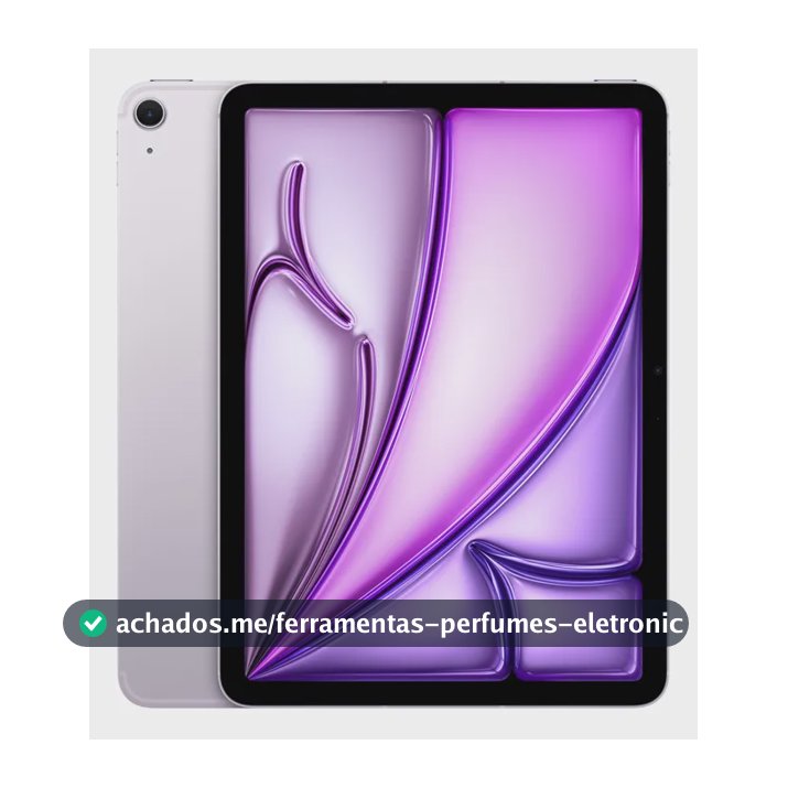 iPad Air de 13 polegadas Wi‑Fi + Cellular 128 GB – Roxo - Distribuidor Autorizado