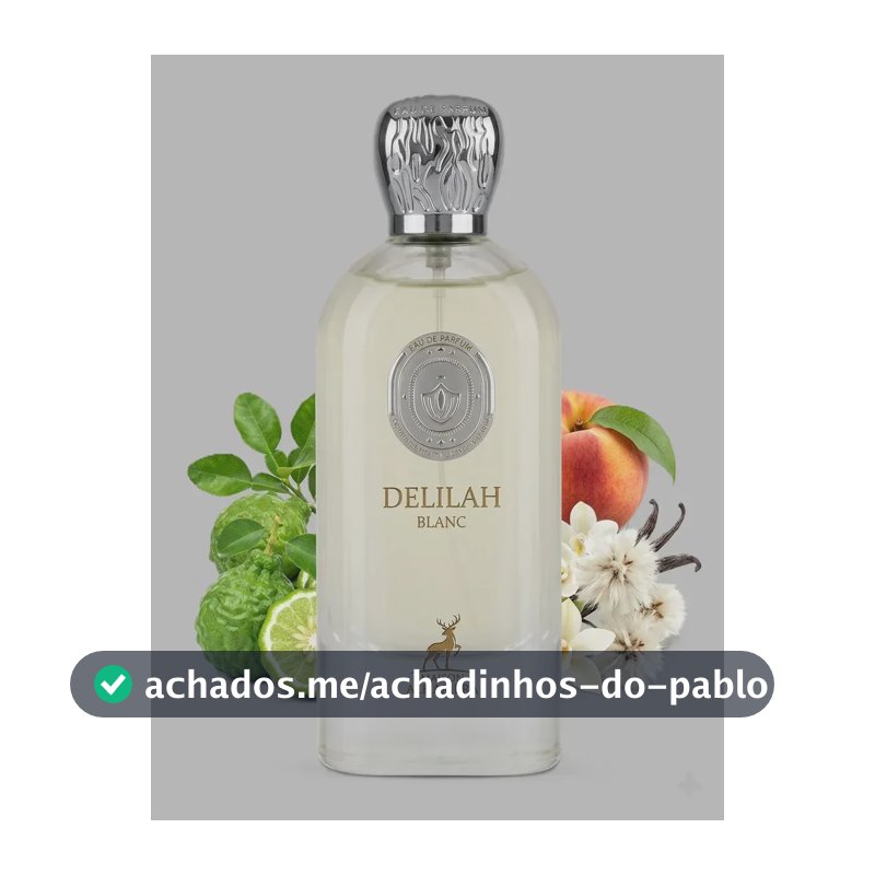 Perfume Arabe Delilah Blanc Maison Alhambra 100 Ml Original