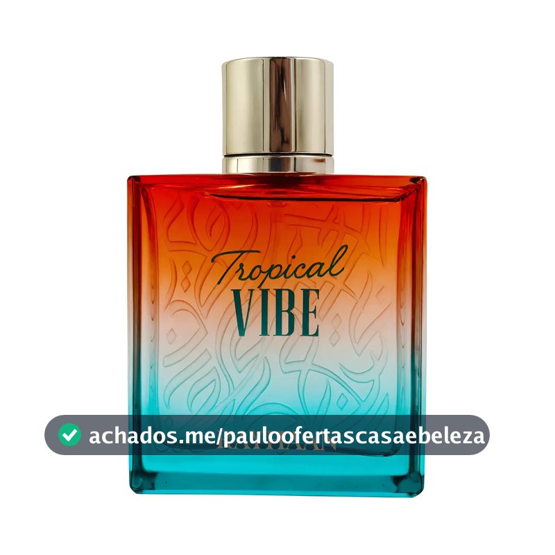 Perfume Vibe Tropical Rayhaan Eau de Parfum Unissex 100 mL