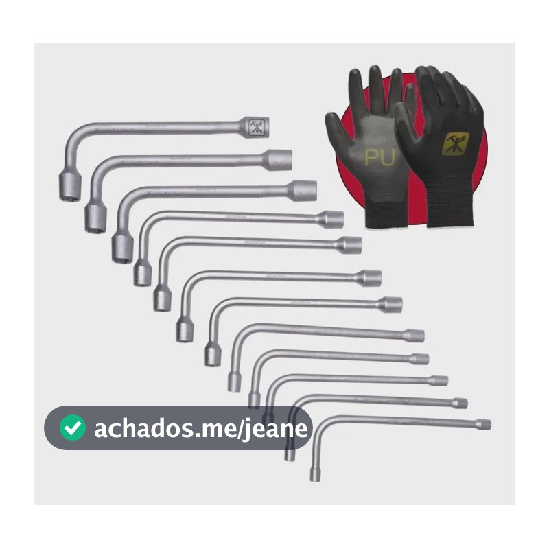 Jogo De Chaves Biela Com 12 Pçs 8 A 19 Mm R01802012 Gedore