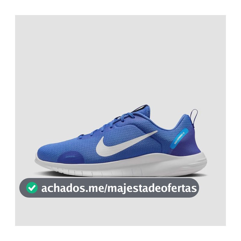Tênis Nike Flex Experience Run 12 Masculino Azul/branco 41 Br