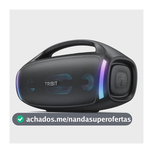 Alto-falante Tribit BTS56 Stormbox Blast 2 200W 30H Ip67 Karaokê