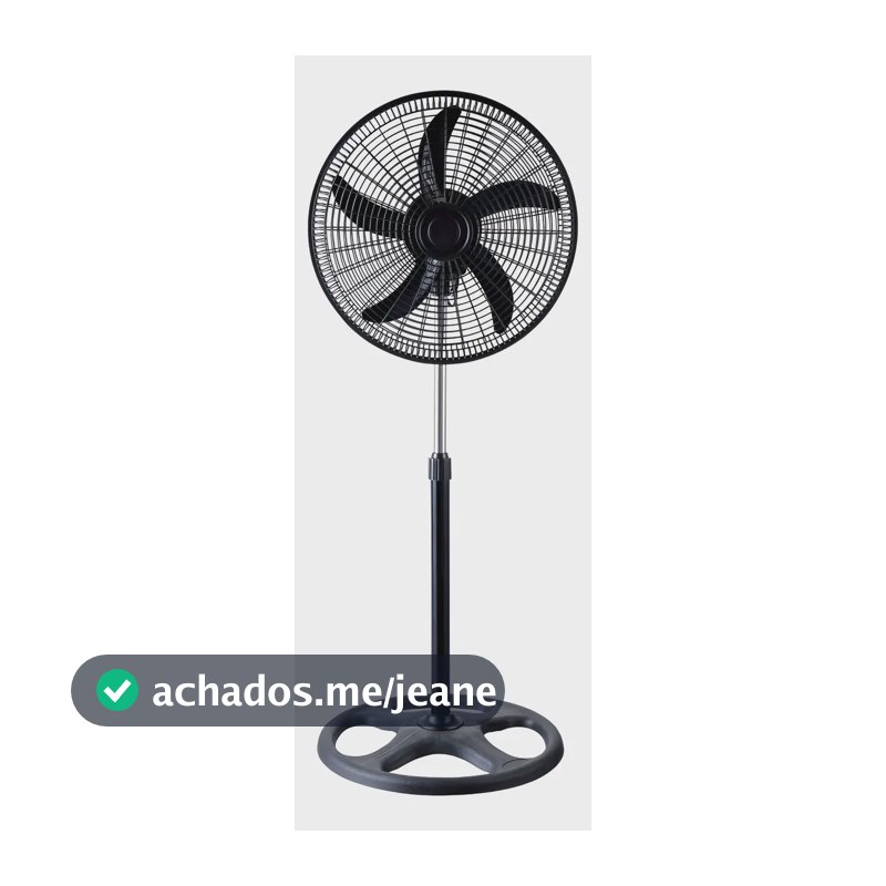 Ventilador De Pé E Chão 16 Polturbo 3 Vel 110 Ou 220v Fs 107 Fs 107&110v