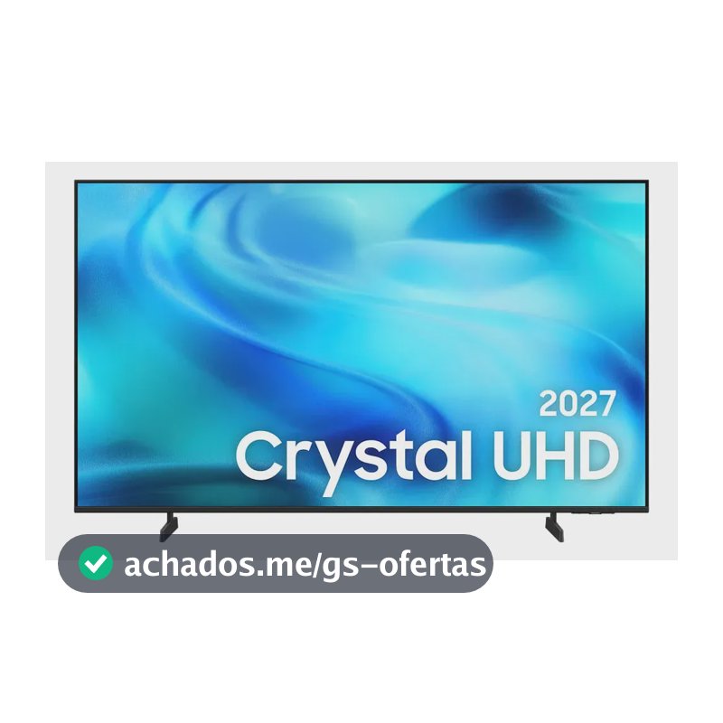 Samsung Smart TV 75" Crystal UHD 4K U8000H 26/2027