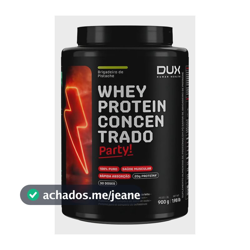 Whey protein Dux Em Pó Sabor Brigadeiro De Pistache X 900g