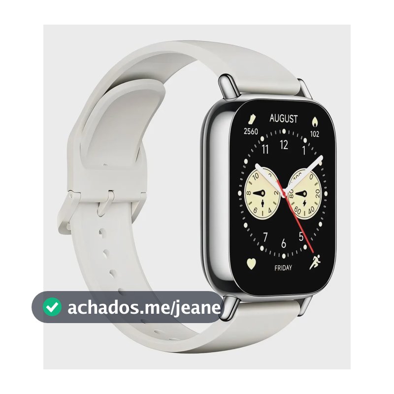 Relógio Smartwatch Redmi Watch 5 Lite Com Gps Caixa Light Gold Pulseira Dourado