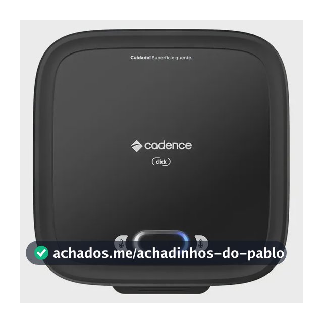 Grill Sanduicheira Cadence SAN400 Elétrica Chapa Misteira Tostex Tostequeira Hambúrguer Click