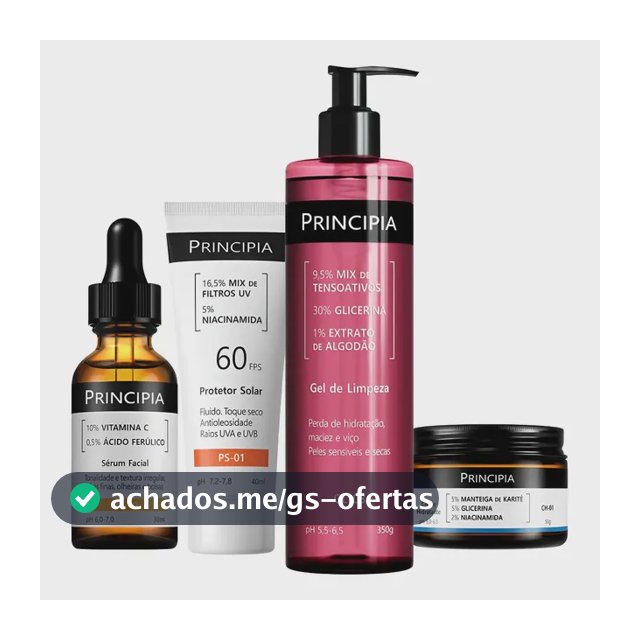 Principia Kit Essencial Gl-03 + Ch + Vc + Ps