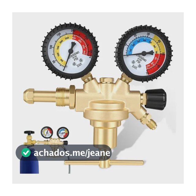 Regulador Nitrogenio Cilindro Refrigeracao 4500/1000 Psi