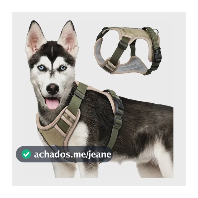 Coleira Peitoral Para Cães Porte Médio E Grande