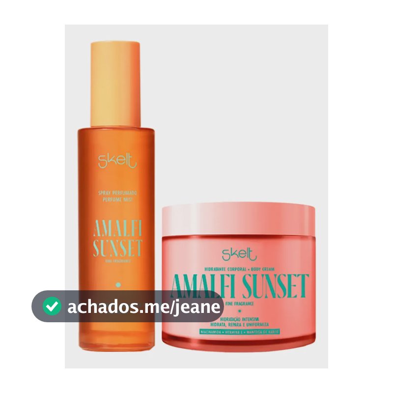 Hidratante Corporal + Body Splash Amalfi Sunset - Skelt