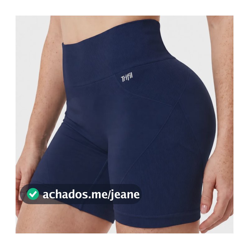Bermuda Feminina Texturizada A Ar Sem Costura Trifil By Lupo Marinho Bermuda Esportiva Feminina Sem Costura Trifil Go M