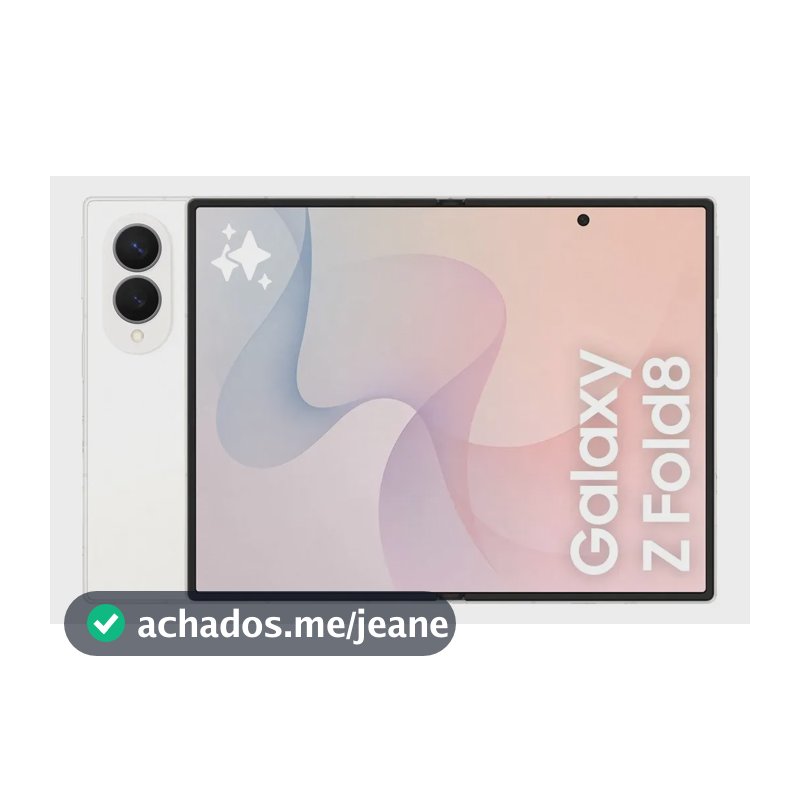 Celular Samsung Galaxy Z Fold8 512gb, 12gb Ram Tela 7.6 - Branco