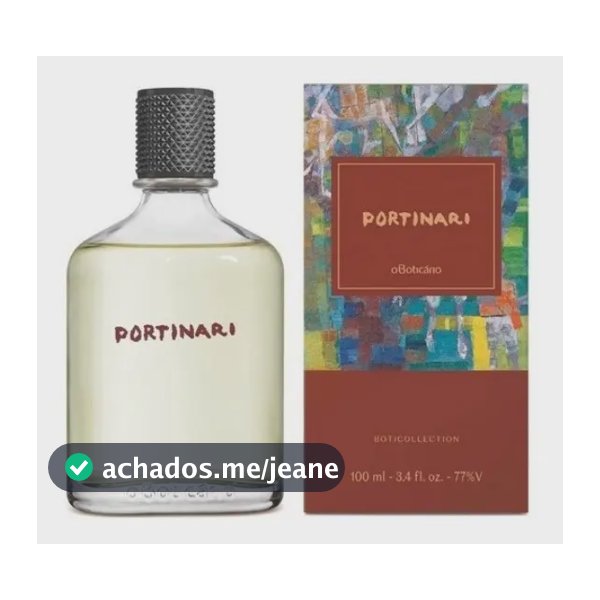 Portinari Colônia 100ml Masculino O Boticário