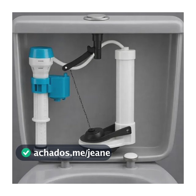 Kit Completo Mecanismo Universal Caixa Descarga Acoplada