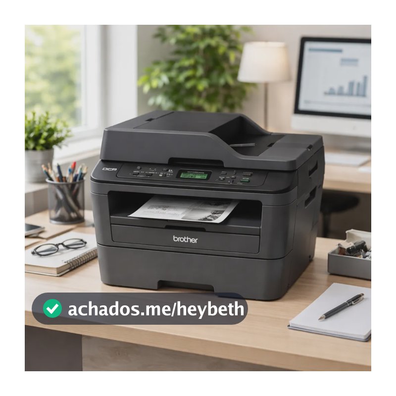 L2540 Brother Impressora Multifuncional Dcp-l2540dw  Preto
