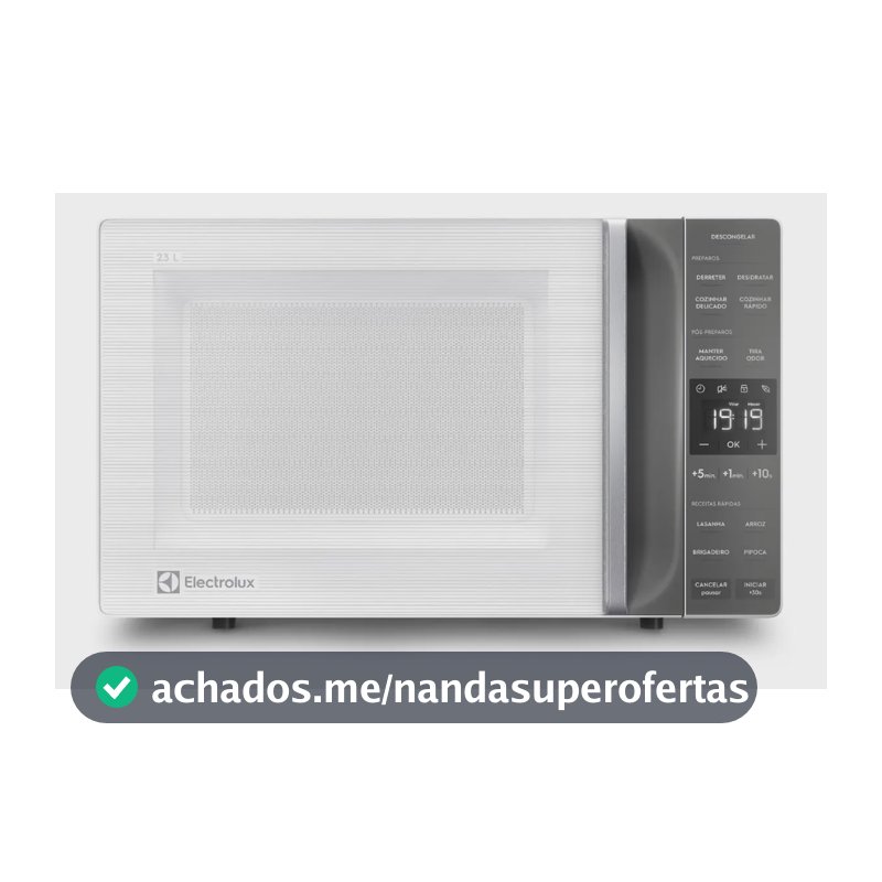 Micro-ondas Electrolux Branco 23L Efficient ME23B