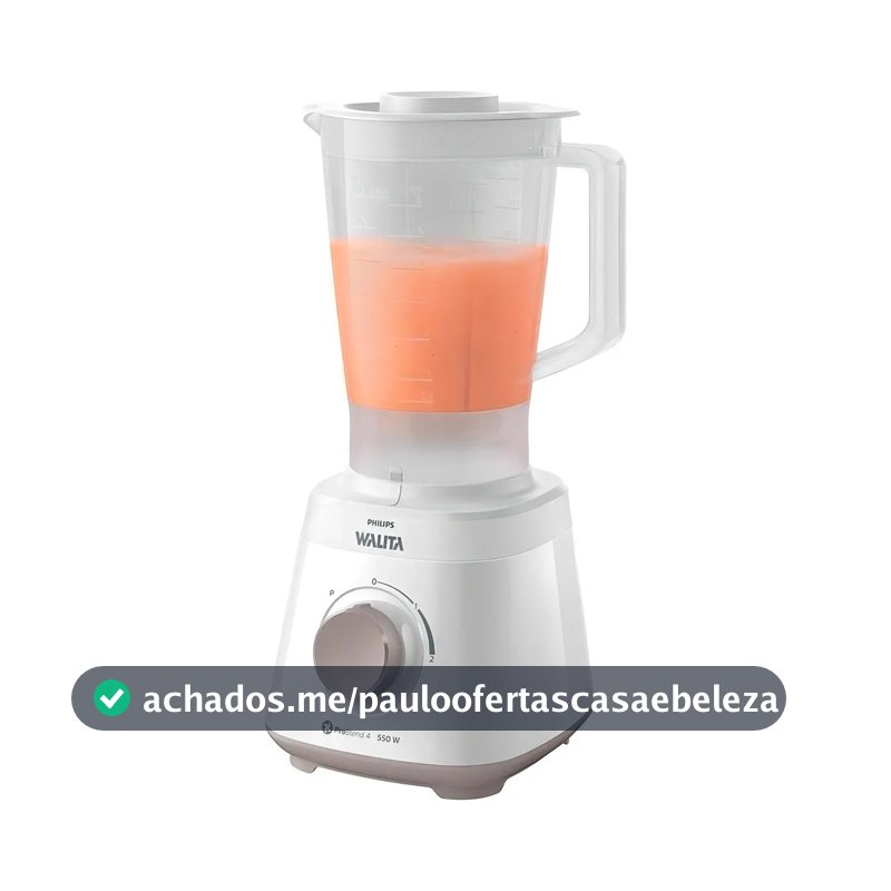 Liquidificador Daily Ri2110 2 Litros Philips Walita 550w Branco