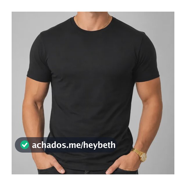 Camiseta Básica Masculina Algodão Lisa Malha Peruana Premium