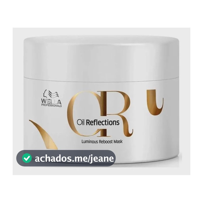 Máscara Wella Oil Reflections 150ml