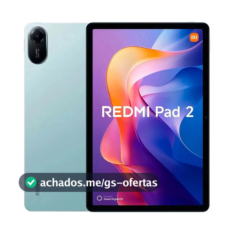 Tablet Xiaomi Redmi Pad 2 11'' 256gb 8 Ram Wi-fi Cor Verde