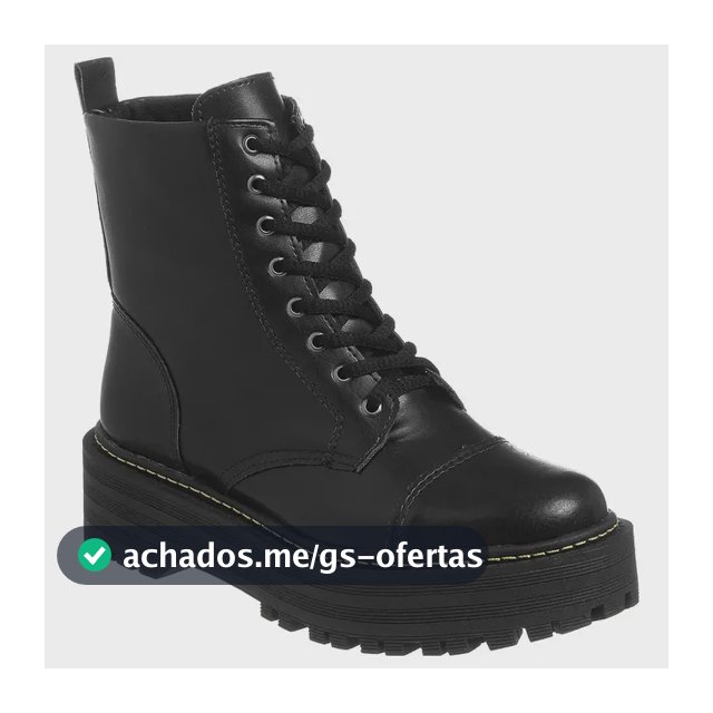 Coturno Feminino Bota Plataforma Blogueira Confort | S3.core