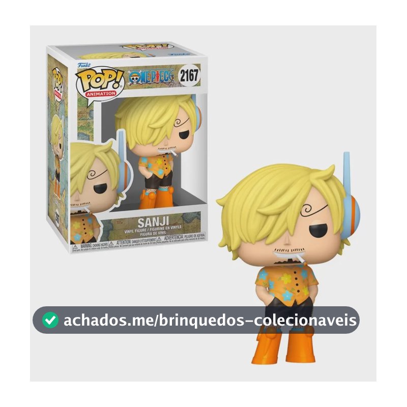 Boneco Funko Pop! One Piece Egghead - Sanji