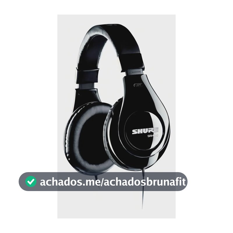Fone Ouvido Shure Srh240a