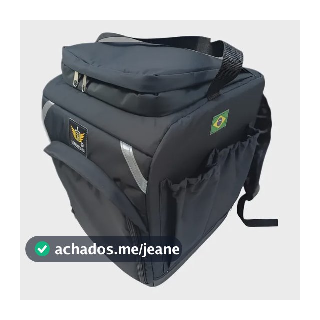Mochila Térmica 80l Reforçada Premium Delivery Motoboy Pizza