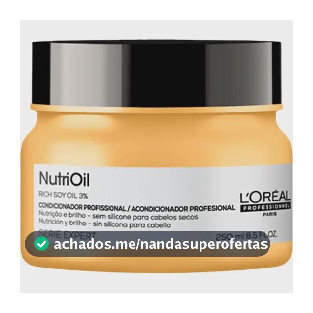 L'oreal Professionnel Nutrioil - Máscara Capilar 250g