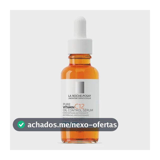 Sérum Antirrugas Vitamin C12 Oil Control 30ml La Roche-posay Oleosa Dia/noite