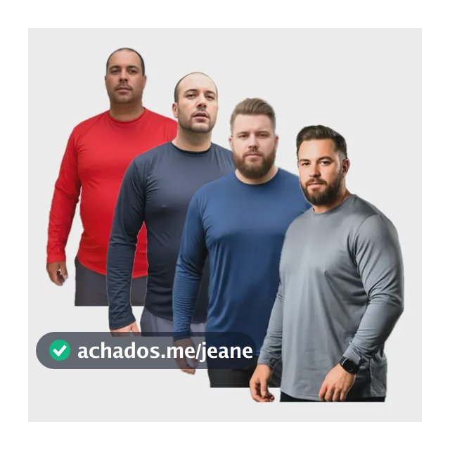 Kit 4 Plus Size Blusa Proteção Uv Camisas G1g2g3 Manga Longa