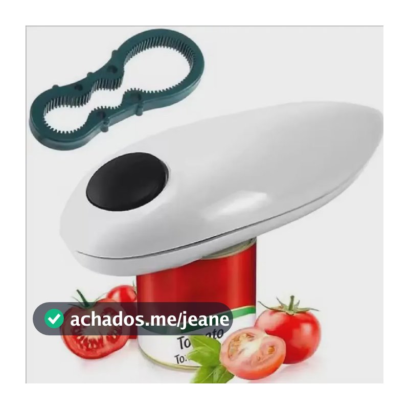 Abridor De Latas Eletrico RE179 Snel Home Com Abridor De Garrafa