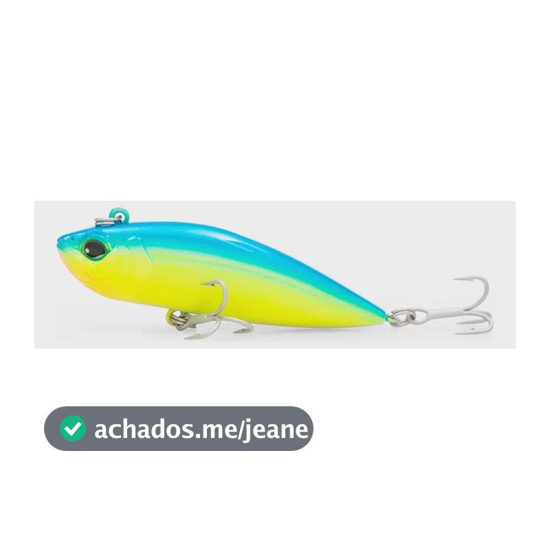 Isca Artificial Strike Pro Slow Sinking Coyote 7,5cm para Tucunaré e Robalo