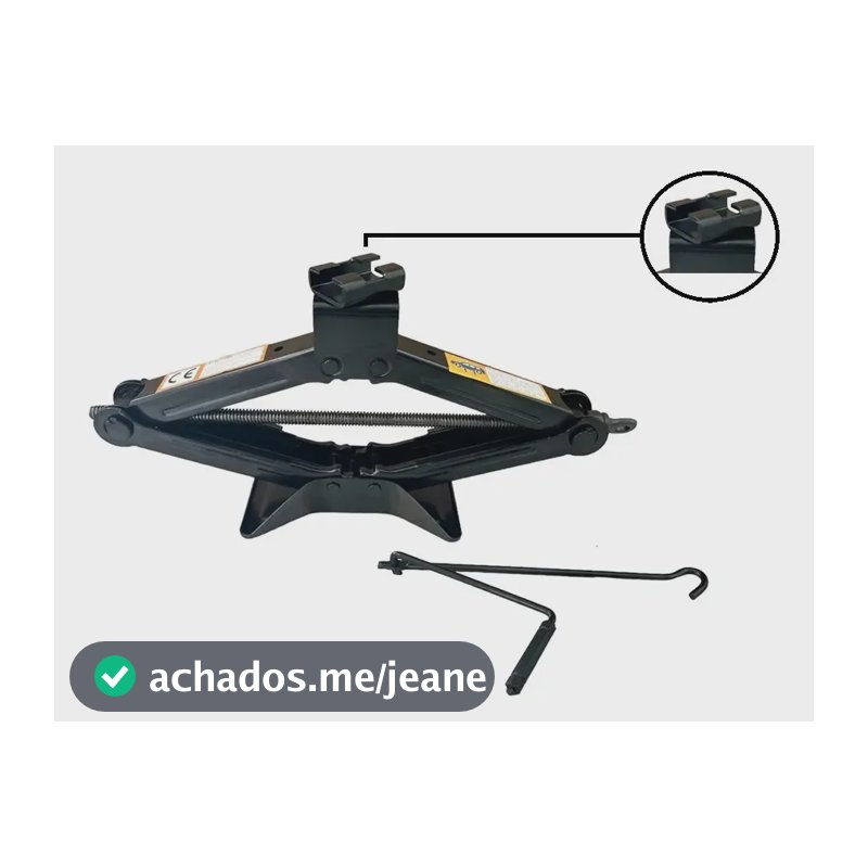 Macaco Tipo Sanfona Universal 2000 Kg Carros Passeio Com Nf Contelux