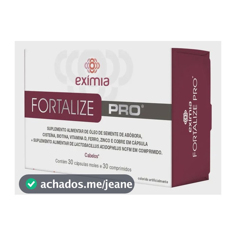 Eximia Fortalize Pro 30 Comprimidos E 30 Cápsulas Moles