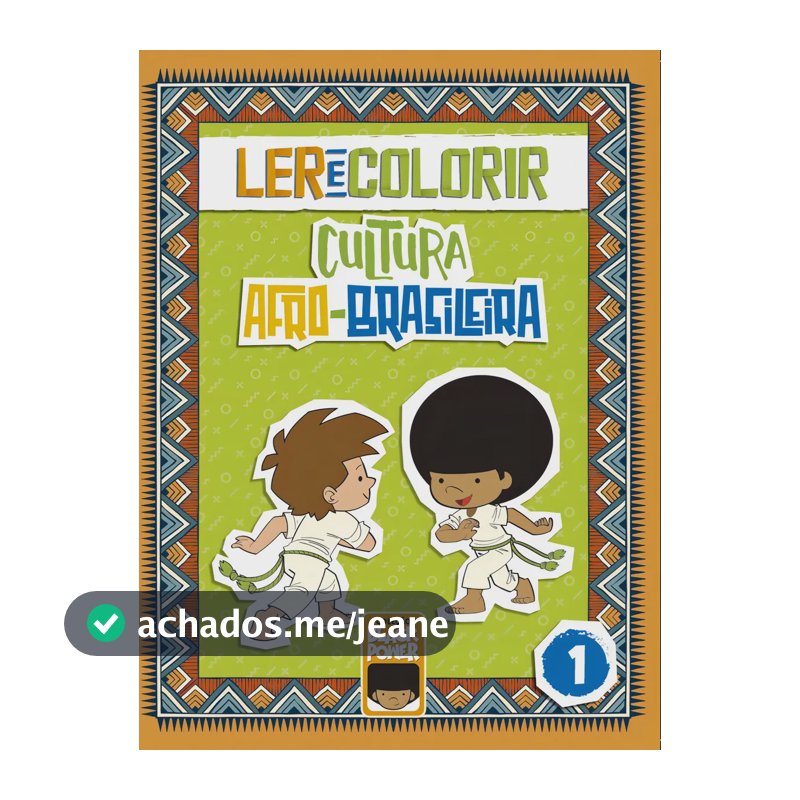 Ler e Colorir - Cultura Afro-Brasileira - Volume 1 - Editora Mostarda - Capa Mole