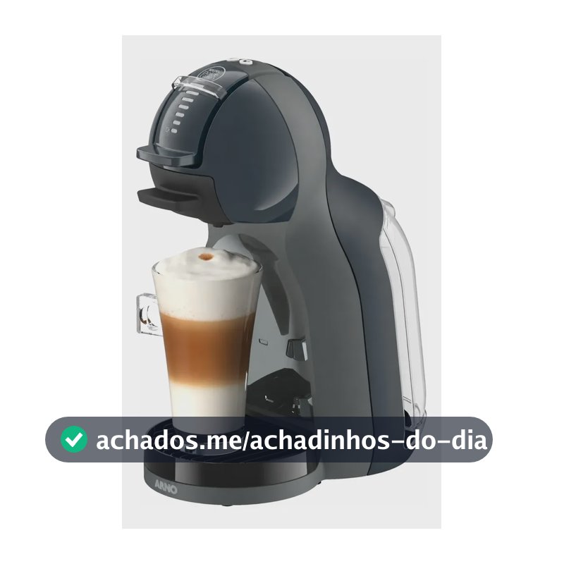 Cafeteira Nescafé Dolce Gusto Mini Me 2.0 Cinza-escuro 127v