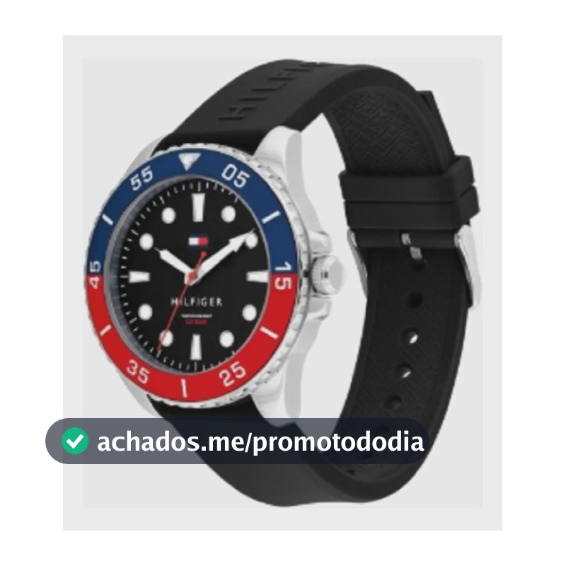 Relógio masculino Tommy Hilfiger Oceanic 1792201 preto