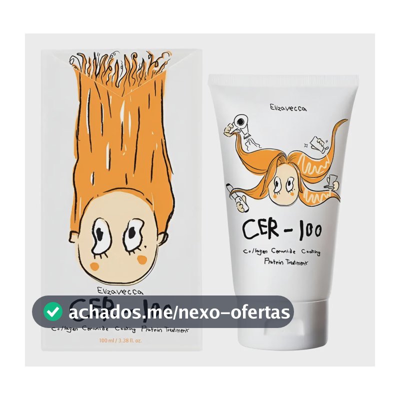 Máscara Capilar Elizavecca Colágeno Ceramidas Cer-100 100ml