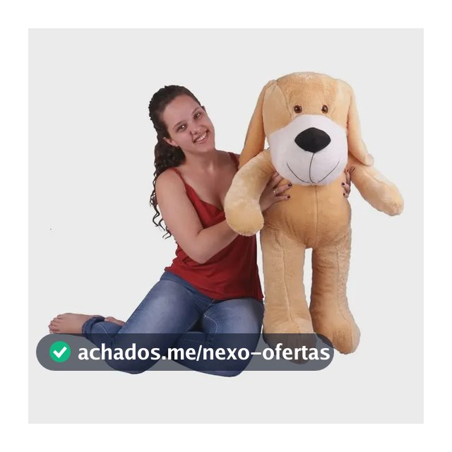 Cachorro Gigante Pelúcia Urso Grande 1 Metro - Dog