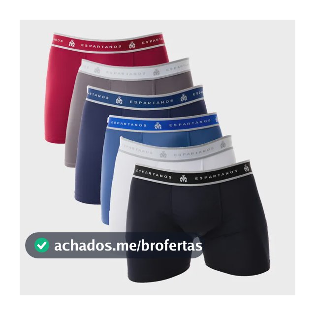Kit Com 5 Cuecas Boxer Masculina Microfibra Original