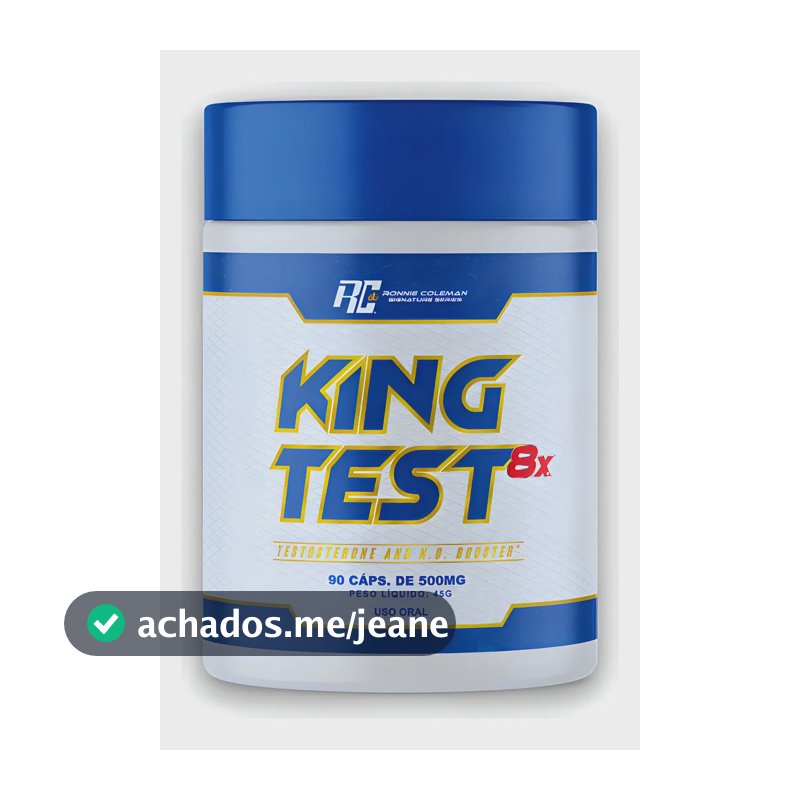 Suplemento King Test - 90 Cápsulas Ronnie Coleman