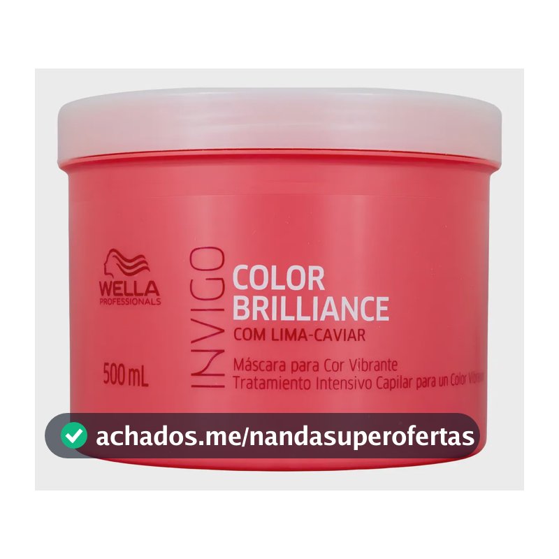 Máscara Capilar Invigo Color Brilliance 500ml Wella Professionals