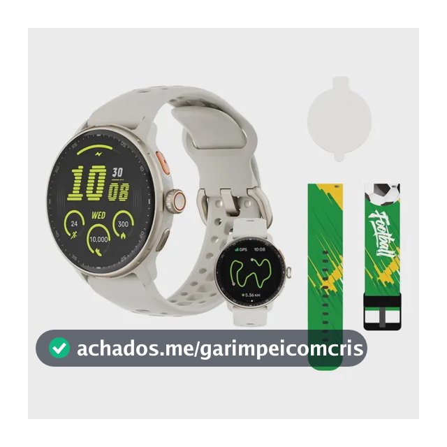 Relógio Smartwatch Bettdow Fb050 Gps Tela Amoled 1.43 Cinza