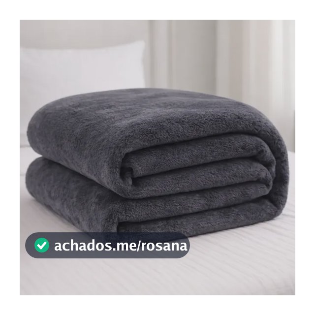 Coberta Manta Soft Casal Microfibra Anti-alérgica Dupla Face